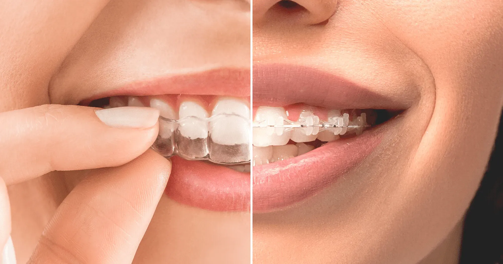 Diferencia entre alineadores invisibles y brackets