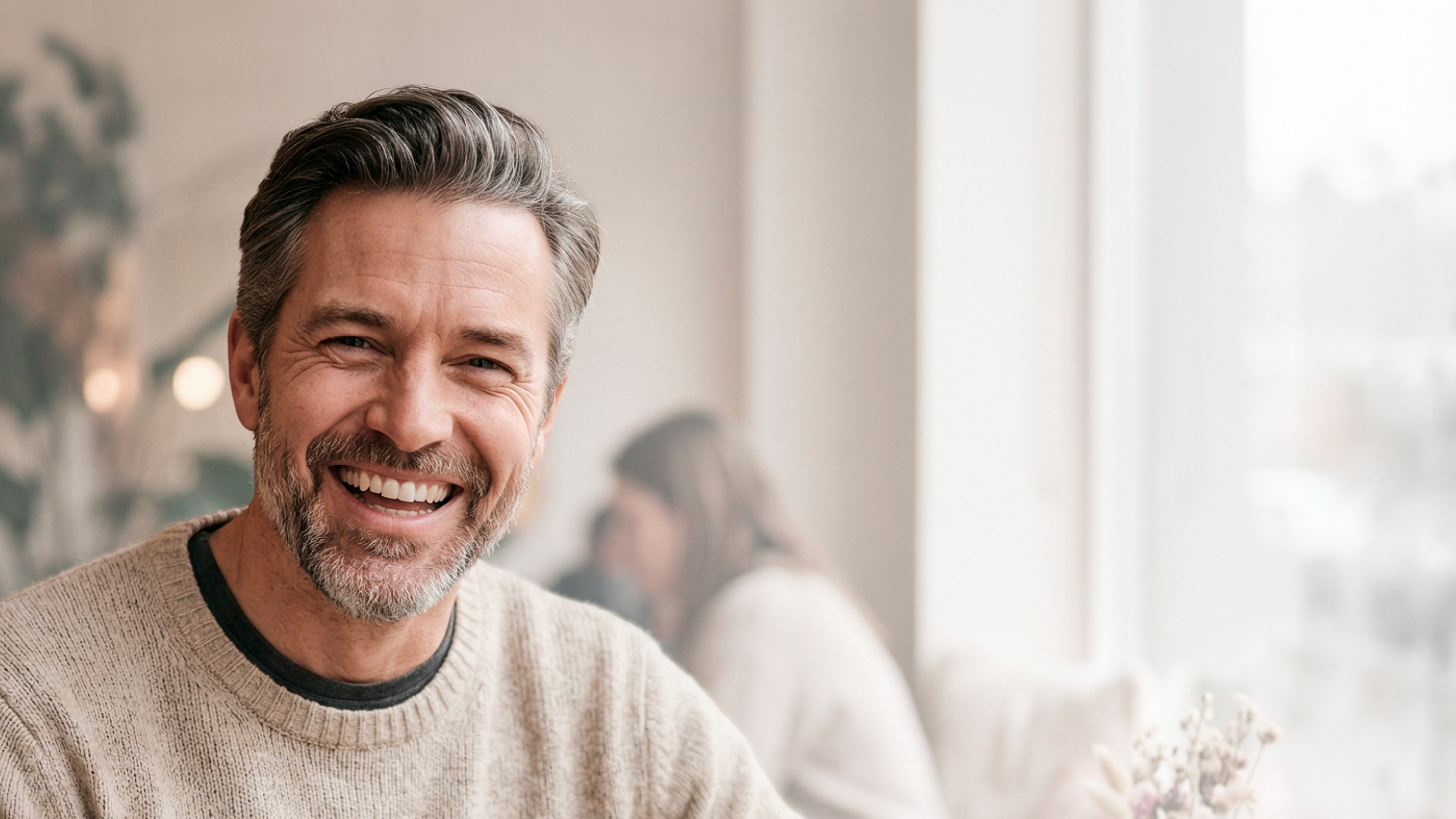 Sonrisa masculina